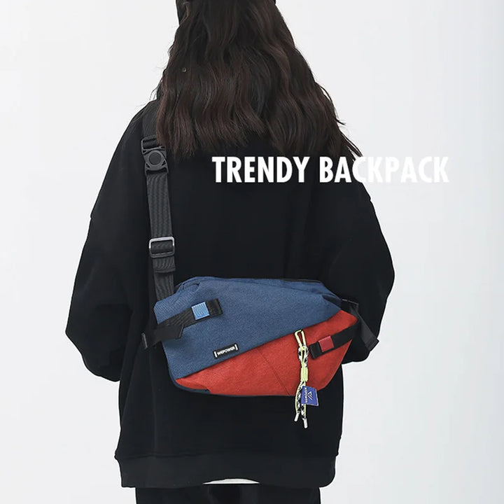 High Quality Nylon Panelled Waist Packs 2024 New Brand Unisex Chest Pack Casual Outdoor Travel Crossbody Bag Men Wasit Belt Bags