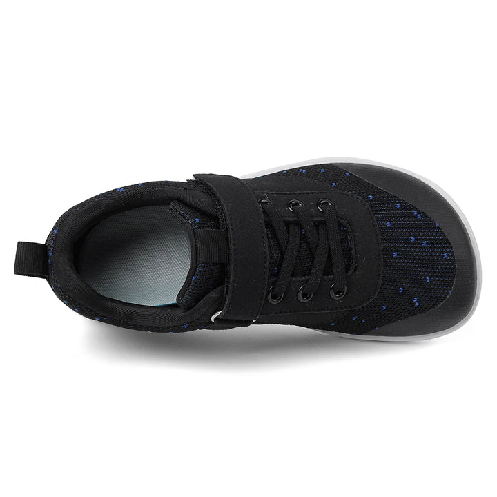 Kids Barefoot Shoes Lightweight Sports Shoes Breathable Wide Toe Minimalist Sneakers Soft Knitting Girls Boys Casual Shoes