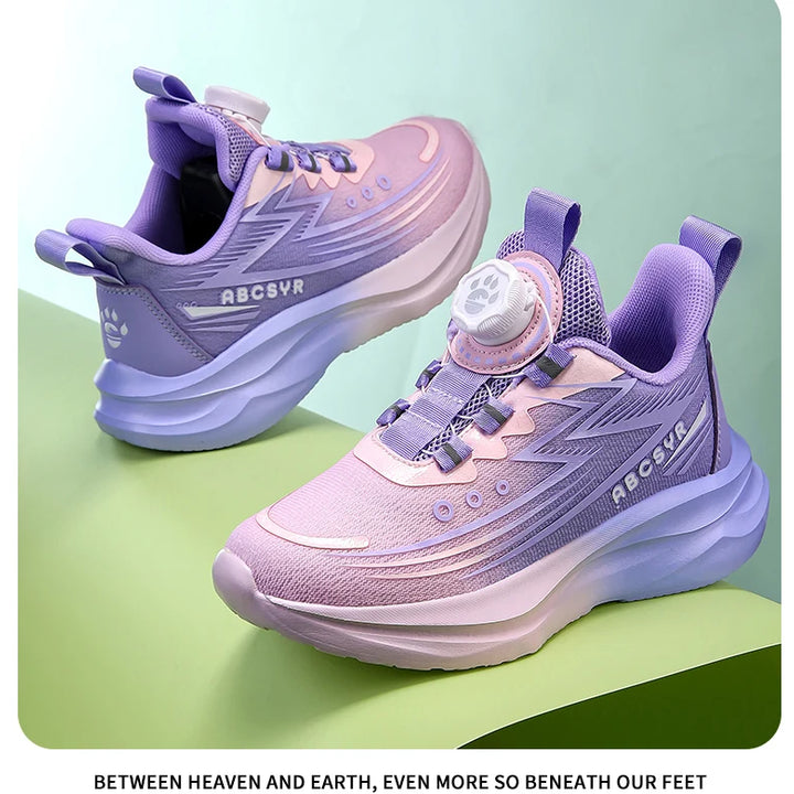 Children's Basketball Shoes Kids Sneakers Non-slip Boys Girls Basketball Boots Outdoor Ultralight Running Trainers Mesh Sneakers
