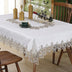 Elegance for Every Occasion
This white floral lace embroidered tablecloth adds a touch of sophistication to any setting. Waterproof, versatile, and perfect for dining tables, weddings, or home décor. ✨🍽️
