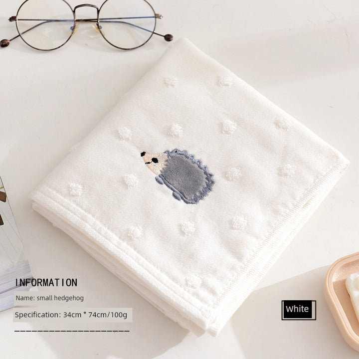 Towel Couple Kids Soft Absorbent Pure Cotton Gauze