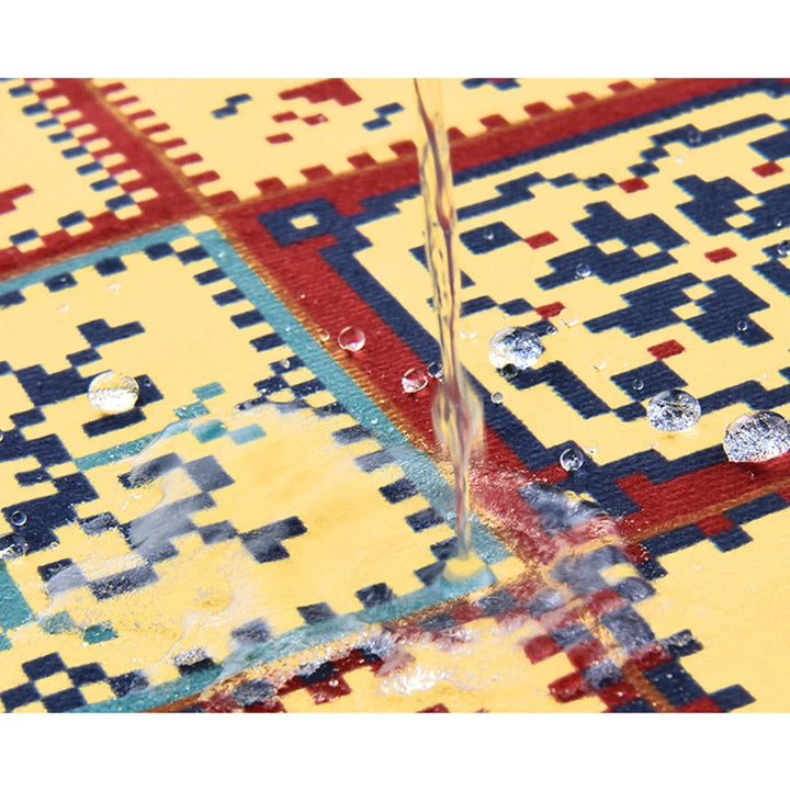 Dustproof Plaid Table Cloth Korean Tablecloth Simple Dining Desk Cover Rectangle Photo Background Cloth Living Room Decor 식탁보