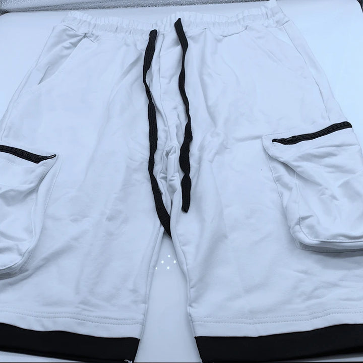 Men’s Summer Cargo Shorts 🟡
Stay cool and active in these breathable cotton shorts. Perfect for workouts, jogging, or casual wear. Features multiple pockets for convenience and style.