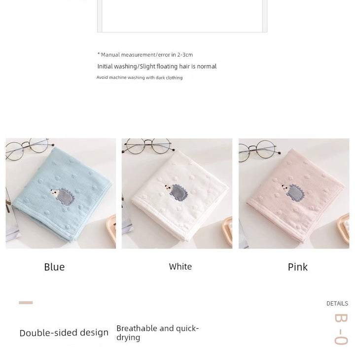 Towel Couple Kids Soft Absorbent Pure Cotton Gauze