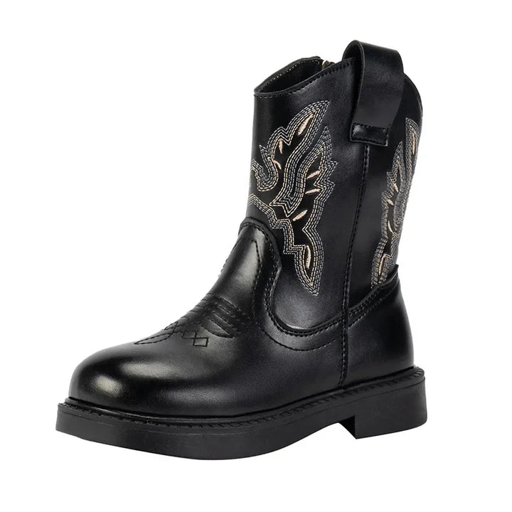 Zapatos Niña Girls Boots Waterproof Cowboy Boots Childrens New Fashion Short Anti Slippery Boot Thick  Boot Kids Boot Botas Niña