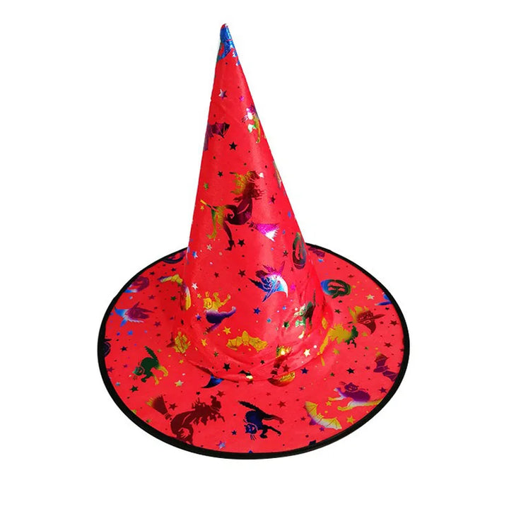 Kids Adults Halloween Party Cosplay Costume Props Home Decoration Wizard Cap