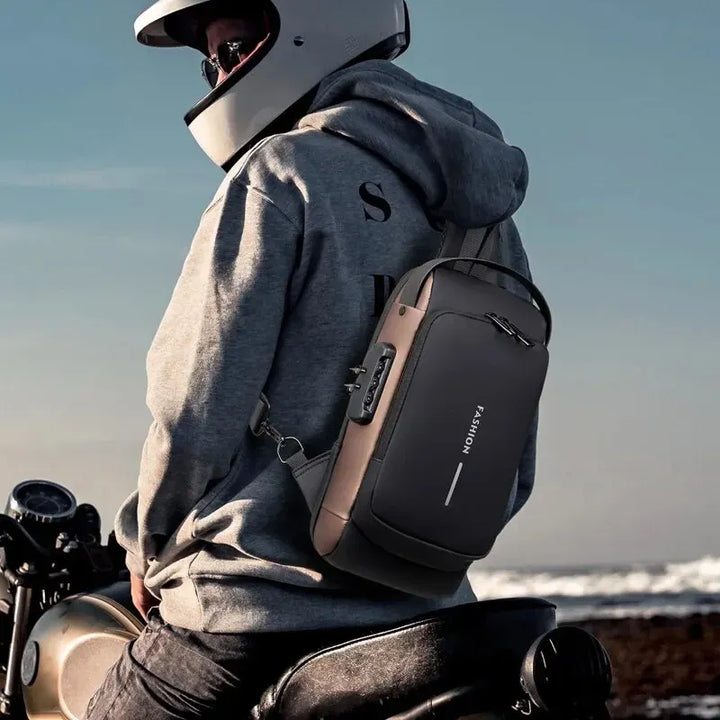 🧳 Style Meets Security
🖤 Men’s Designer Crossbody Chest Bag – Sleek, compact & anti-theft
💼 Made with premium PU leather for a classic, polished look
🔒 Multiple pockets for phone, wallet & essentials
Perfect for daily wear, travel, or on-the-go advent