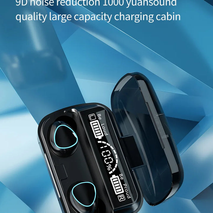 New Arrival M10 Earphone Wireless Headset High Quality Perfect Sound Earbuds Sports Game Music BT Headphone with Power Bank