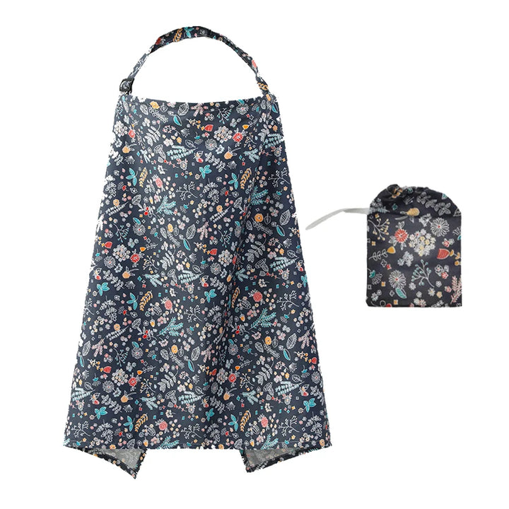 Cotton Mother Cape Blanket Nursing Apron Carseat Stoller Cover Lactation Maternity Clothes For Baby Breastfeeding Accessories