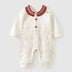 Baby Thanksgiving Clothes Cotton Floral Spring Autumn Infant Girl Rompers Long Sleeve Christmas Baby Jumpsuits