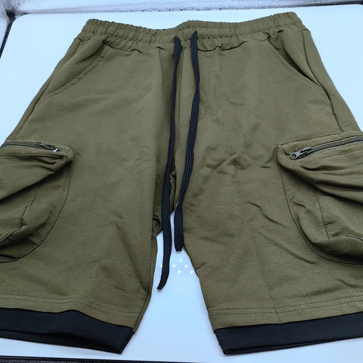 Men’s Summer Cargo Shorts 🟡
Stay cool and active in these breathable cotton shorts. Perfect for workouts, jogging, or casual wear. Features multiple pockets for convenience and style.