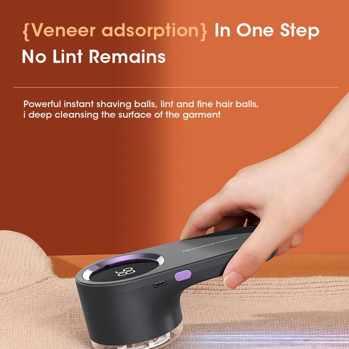 Lint Remover for Clothing LED Digital Electric Pellet Fluff Remover USB Rechargeable Fuzz Fabric Shaver Sweater Dropshipping