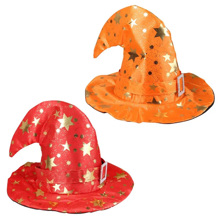 Halloween Witch Hat - Halloween Costume Witches Hats for Women Kids