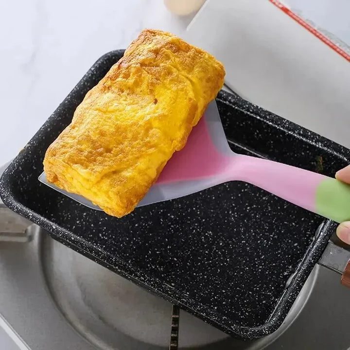 1 Piece Random Color Silicone Kitchen Utensil Cooking Utensil Spatula Beef Meat Egg Kitchen Scraper Pizza Cooking Spatula