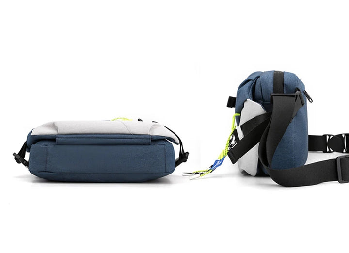 High Quality Nylon Panelled Waist Packs 2024 New Brand Unisex Chest Pack Casual Outdoor Travel Crossbody Bag Men Wasit Belt Bags