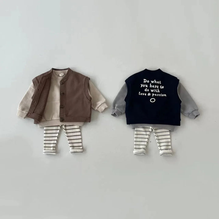 Baby Solid Leggings Girls All-match Striped Skinny Pants Kids Cotton Elasticity Slim Pants Newborn Boy Stretch Trousers