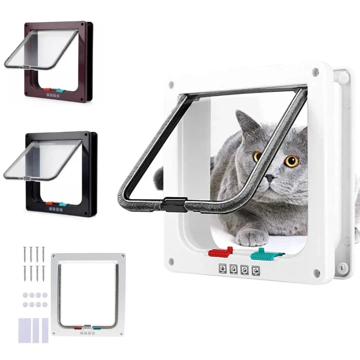 Pet Essential Durable Acrylic & Mesh Easy Install for Doors, Windows & Kennels 🐾 2-Way Entry – Easy in & out access for cats, small dogs & pets
💪 Durable Build – Strong acrylic frame with breathable mesh panel
🔧 Easy Installation.