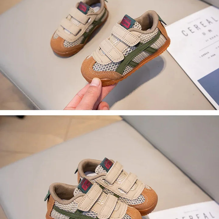 Children's Sneakers Boys Girls Soft Sole Non-slip Casual Student Running Shoes Baby Kids School Sports Shoes Warm Cotton Shoes