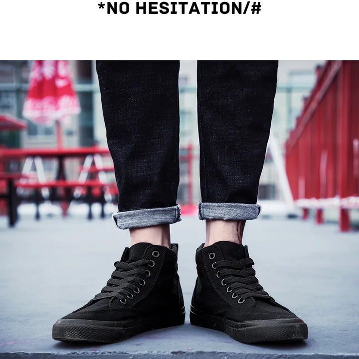 Effortless Style, Everyday Comfort
Step into our Men’s High-Top Canvas Sneakers – the perfect mix of casual and sporty. Slip-on ease with a lace-up look, flat sole comfort for all-day wear.
✅ Lightweight & breathable
✅ Sporty-casual design
✅ Easy to wear