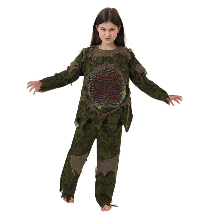 Halloween Cosplay Costume Purim Costume Horror Style Play Clothes Boys Girls Holiday Party Funny Garment Anime Zombie Suit
