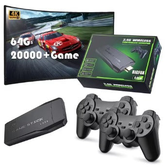 RetroPlay Max – 4K Wireless Game Console with 20,000+ Classics