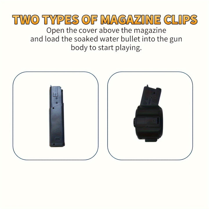 Blaster Gun, Electric Ball Blaster, High Orbeez Gun Performance Cool Toy Gun, Rechargeable Splatter Ball Toys For Outdoor Activities Shooting Game Party Favors.Christmas And New Year Gifts
