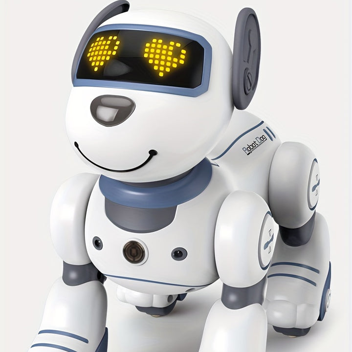 Kelaton Remote Control Toys: RC Robot, Infrared Remote Control Electronic Dog, Follow, Singing And Dancing, Ideal Gift For Family Or Friends' Birthdays Christmas Halloween.