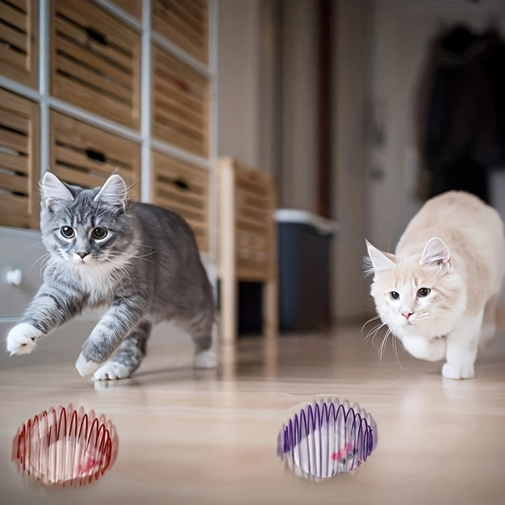 Pounce, Chase, Play!
This 3-piece colorful toy set keeps your cat active and happy with bouncy rolling fun and playful mouse toys. Perfect for interactive solo or bonding playtime. 🐾🎉🐱