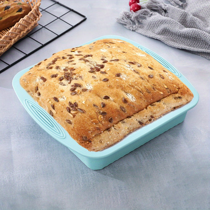 6pcs Non-stick Silicone Kitchen Baking Supplies Set - Baking Pans, Cake Molds, Donut Pans, Muffin Pans, Cake Pans