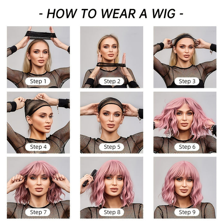 Luminous Butterfly Cut Ombre Purple Wig - Womens Long, Natural Wavy Synthetic Hair with Heat Resistant Fiber, Dark Brown Roots, and Flattering 26 Inch Middle Part