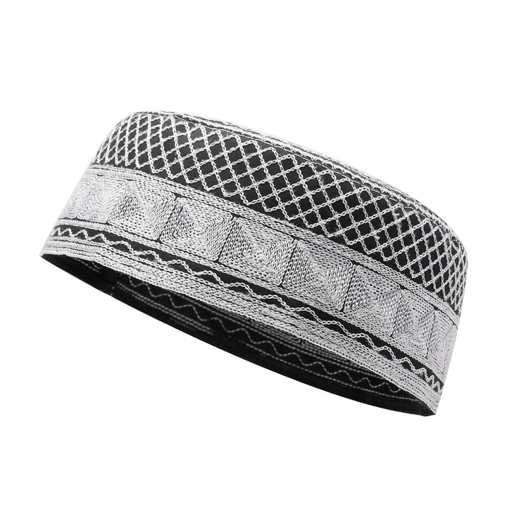 Muslim Kufi Hats, Comfortable Skull Caps, Taqiyah Prayer Hat, For Everyday Wear