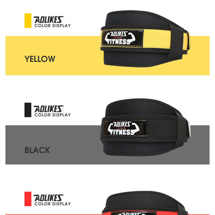 Weightlifting Champion Belt - Unisex Supportive Waist & Back Protector for Weightlifters and Deadlifters, Adjustable 23.6-43.4 Waist Circumference