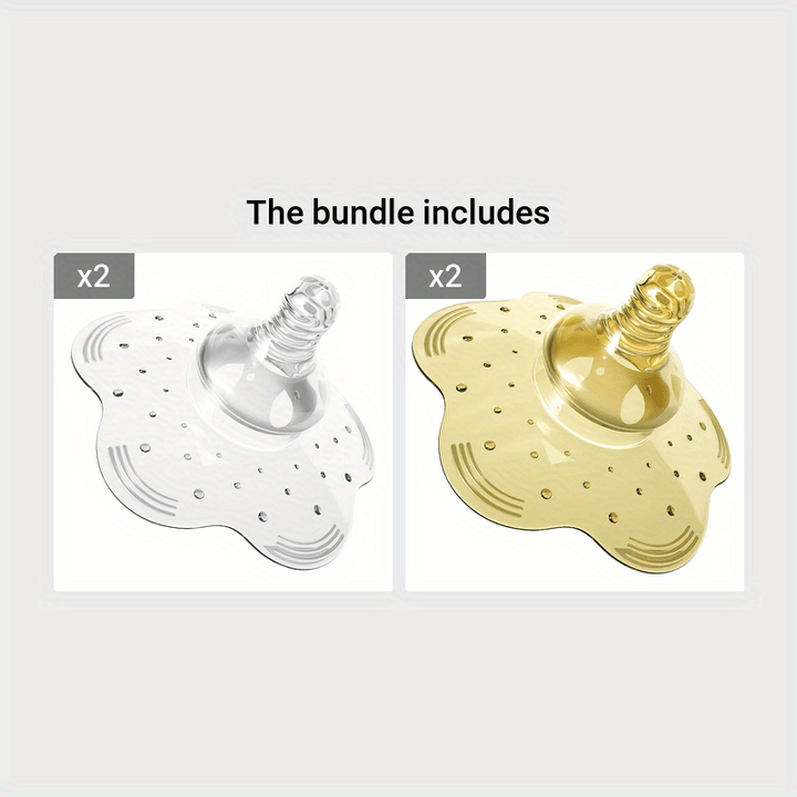 1pc/2pcs, Silicone Breastfeeding Protective Cover, Portable Nipple Cover, CPC Certified BPA Free Breastfeeding Mother's Nipple Protection Cap, Providing A Comfortable Breastfeeding Experience, New Year's Gift, Christmas And V