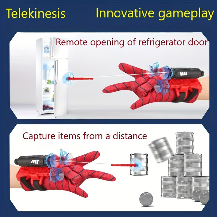 Action-Packed Role Play Fun!
This launcher wristband toy comes with soft sticky wall bombs and a complimentary red glove—perfect for imaginative play and safe indoor fun. Great for developing coordination and creativity in kids! 🧤🚀🎯