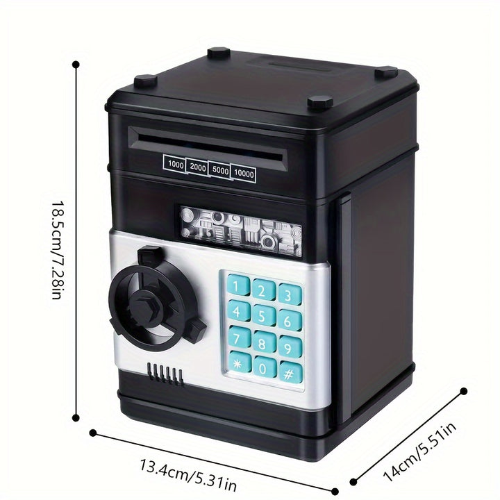 Save Smart, Play Hard!
This electronic coin bank features password protection and a large capacity—making saving money fun and secure for kids aged 3–12. A perfect gift for boys and girls ! 💰🔐🎁