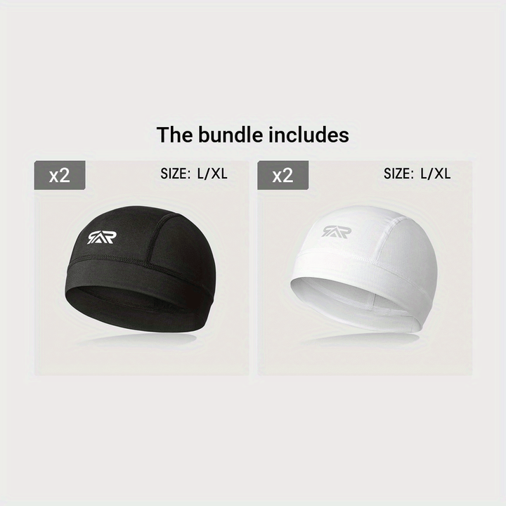 1pc Premium Breathable Cycling Cap for Men - Sun Protection & Moisture Absorption