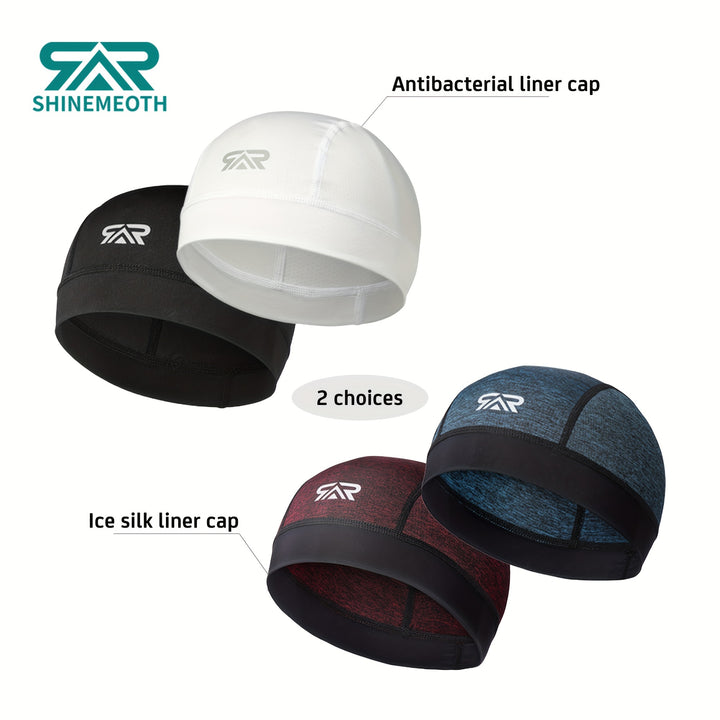 1pc Premium Breathable Cycling Cap for Men - Sun Protection & Moisture Absorption