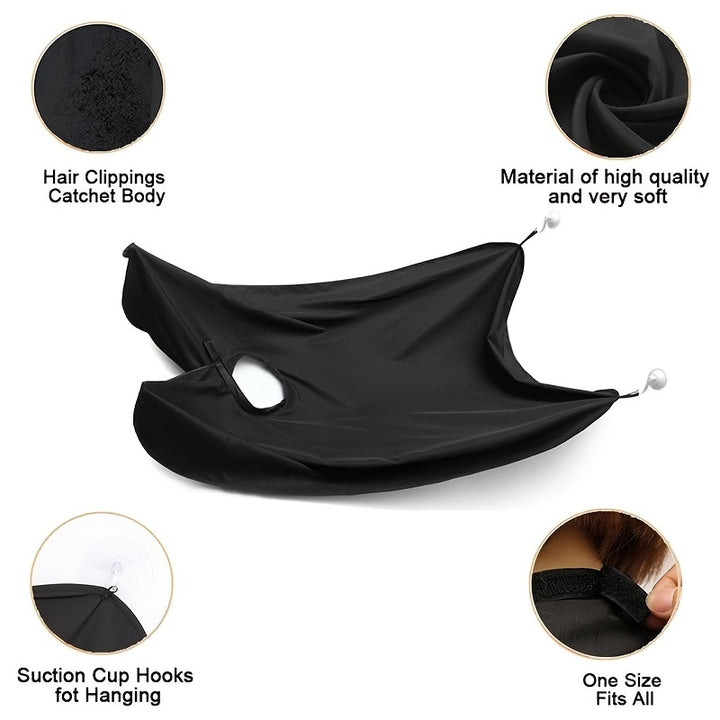 Men's Beard Shaving Apron - Cleaning Bib For Hairdressers And Shavers - Perfect For Grooming And Styling