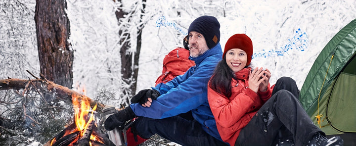 Snow Skiing Warm Wireless Beanie Hat Cold proof Music Earphone Ear Protector Woolen Hat