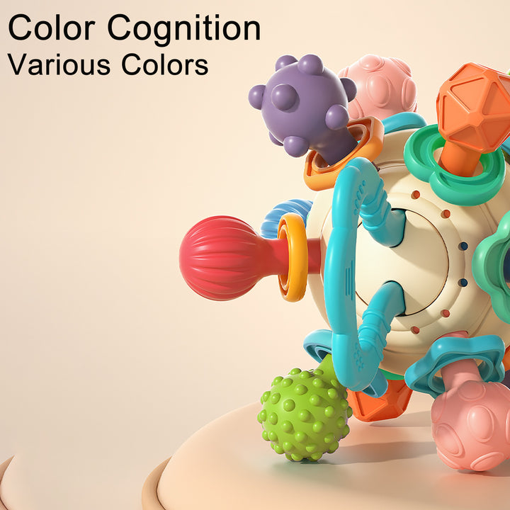 Learn, Soothe & Play – All in One!
This 2-in-1 Montessori baby toy combines sensory teething and gentle rattling to support early learning and development. Safe, fun, and perfect for boys and girls. An ideal gift for 1st birthdays, Christmas & more👶🎁