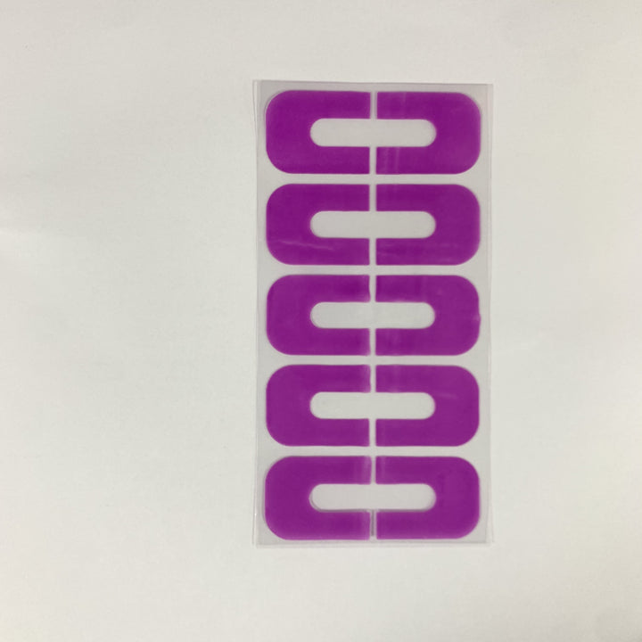 [U-shape Nail Protector] Plastic U-shape Nail Polish Protector | Latex Nail Polish Barrier | Hot Stamping For Anti-overflow Nail Polish