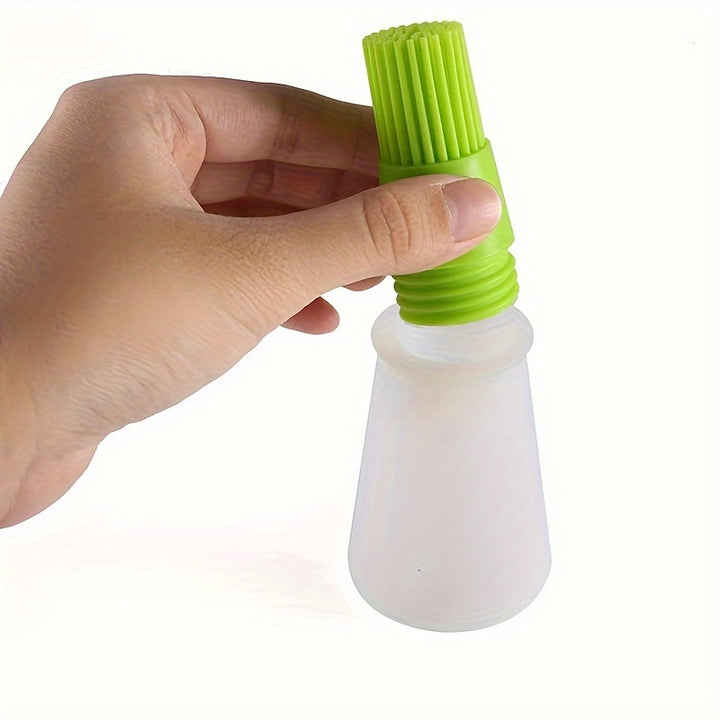 Durable High Temperature Silicone Oil Brush with Bottle Cap for Baking and Cooking, No Shedding, Easy to Clean Eid Al-Adha Mubarak