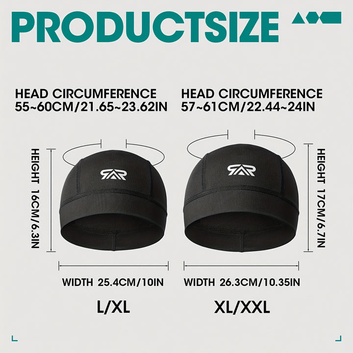 1pc Premium Breathable Cycling Cap for Men - Sun Protection & Moisture Absorption