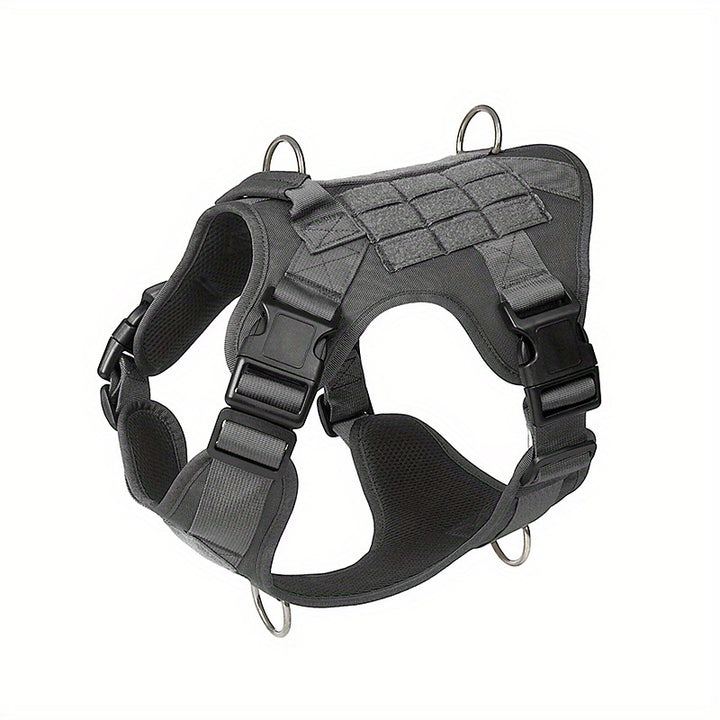Heavy Duty Adjustable Dog Harness With Handle For Running And Training - Perfect For Medium And Large Dogs