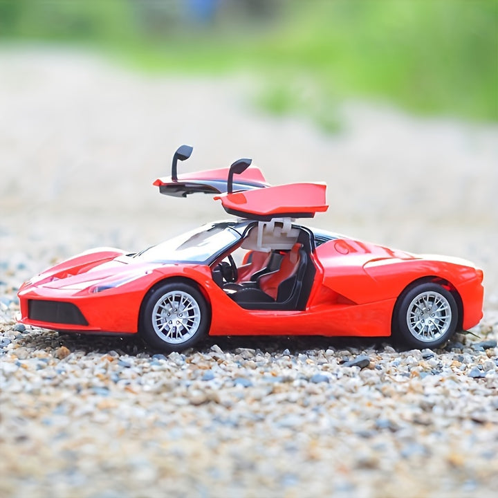 Electric RC Car with Opening Doors
This remote control car delivers high-speed fun with realistic design and opening doors. Perfect for kids who love action and machines! 🚗⚡🎮