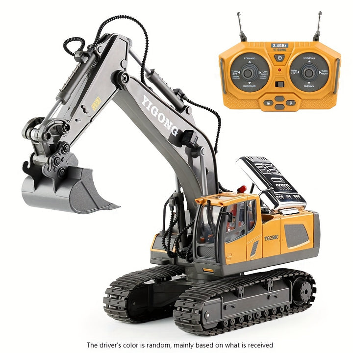 Dig Into Realistic Fun!
This 11-channel RC excavator features 2.4G remote control, durable alloy & plastic design, and powerful functions for lifelike digging action. Perfect for kids aged 6–10.the perfect gift! 🎁 🚧