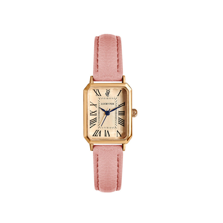 Ladies Square Roman Numeral Luxury Vintage Fashion Quartz Watch Fancy Women Watches Jewelry Sophisticated And Stylish Women Watch