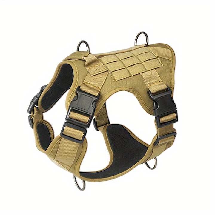 Heavy Duty Adjustable Dog Harness With Handle For Running And Training - Perfect For Medium And Large Dogs