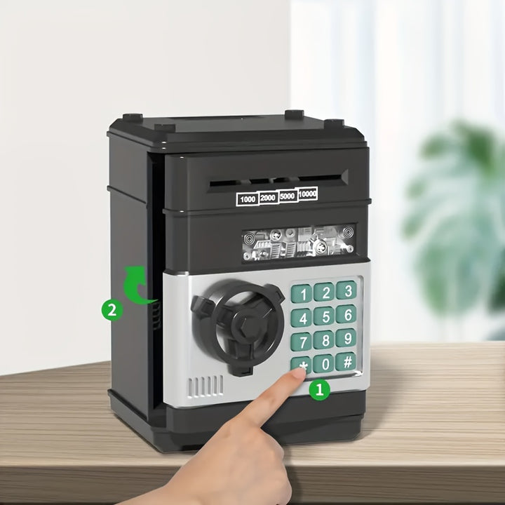 Save Smart, Play Hard!
This electronic coin bank features password protection and a large capacity—making saving money fun and secure for kids aged 3–12. A perfect gift for boys and girls ! 💰🔐🎁