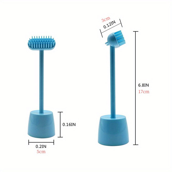 6 Colors Interactive Cat Massager Brush Toys Washable Puppy Cat Comb Remover Floating Hair Grooming Tool Cat Accessories Pet
